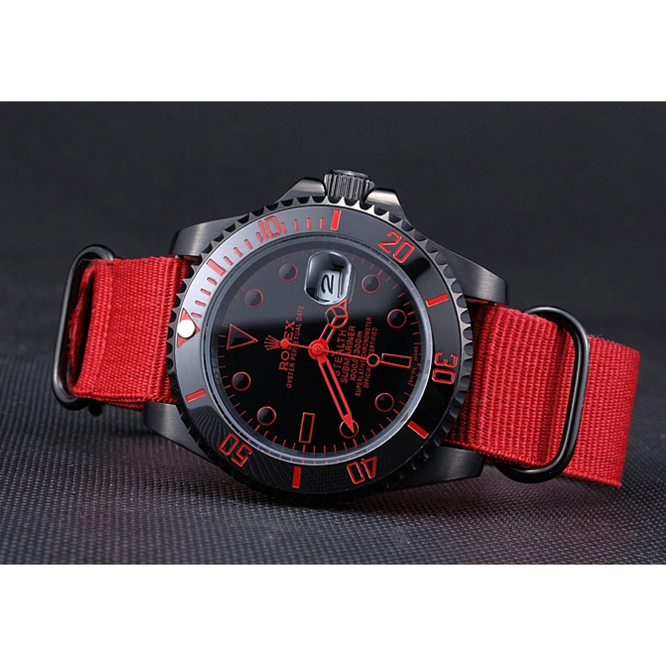 Good Copy Rolex Watches Stealth 622010 Strap Nylon Rolex Red Submariner 0731